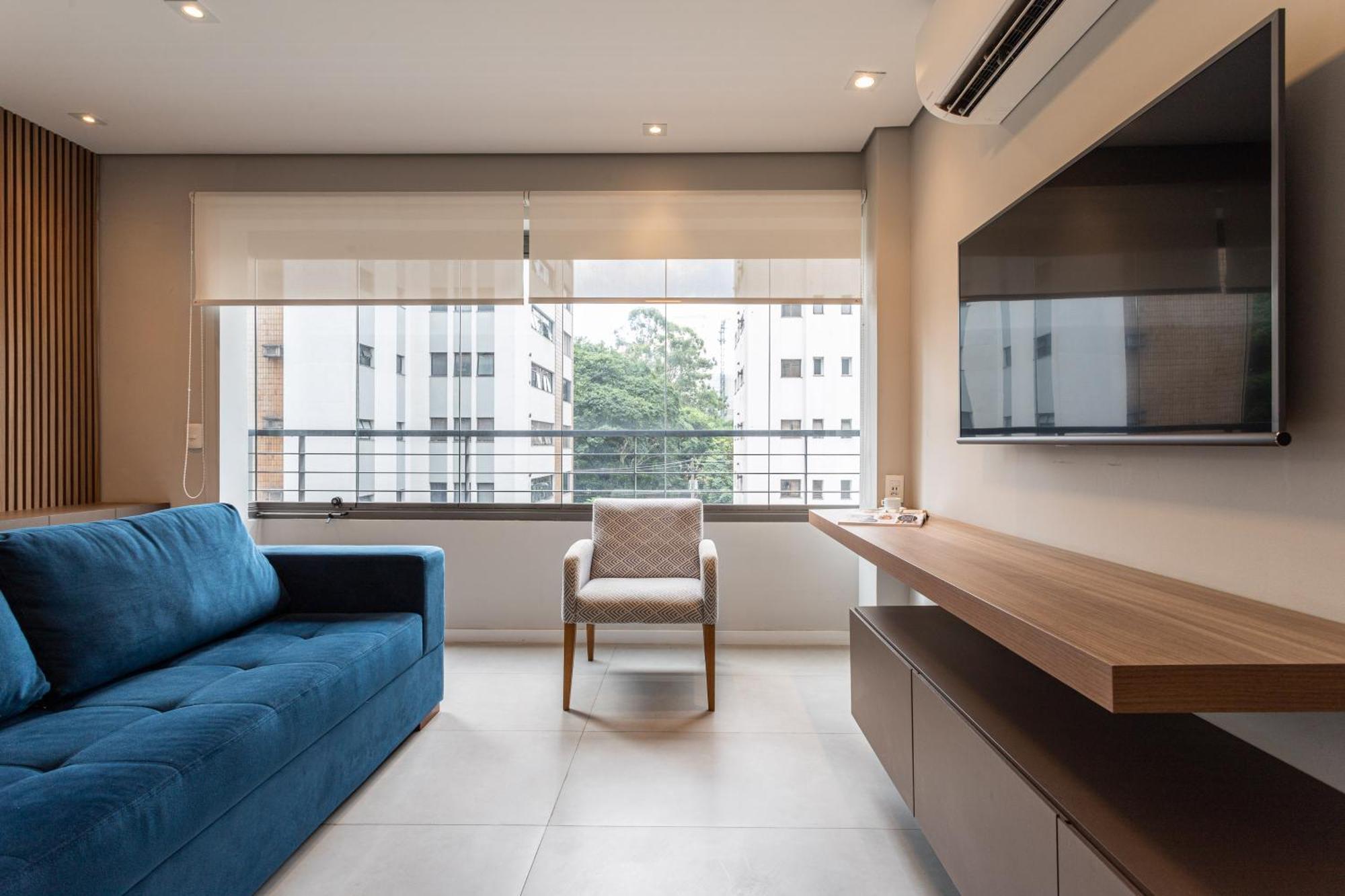Predio Residencial Moderno Proximo Ao Parque Do Ibirapuera - Next Vila Nova เซาเปาโล ห้อง รูปภาพ