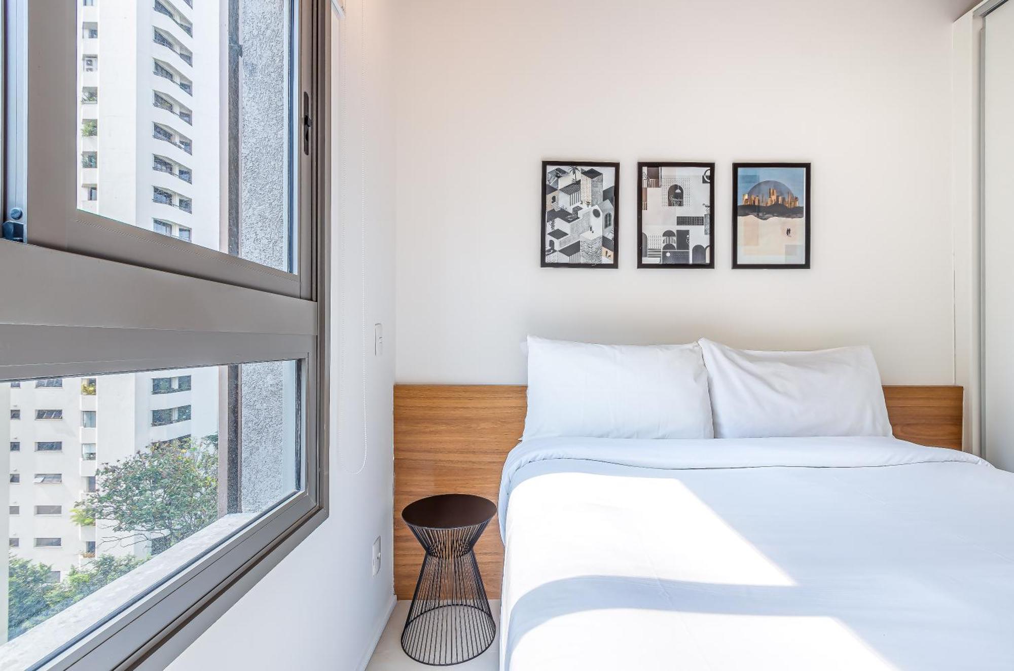Predio Residencial Moderno Proximo Ao Parque Do Ibirapuera - Next Vila Nova เซาเปาโล ห้อง รูปภาพ