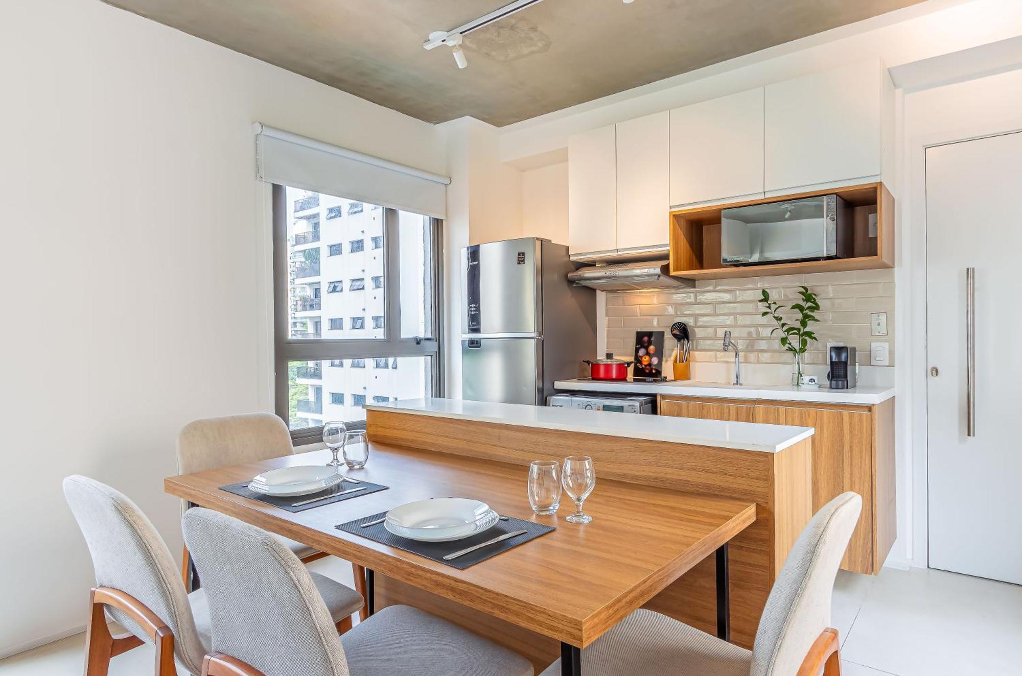 Predio Residencial Moderno Proximo Ao Parque Do Ibirapuera - Next Vila Nova เซาเปาโล ห้อง รูปภาพ