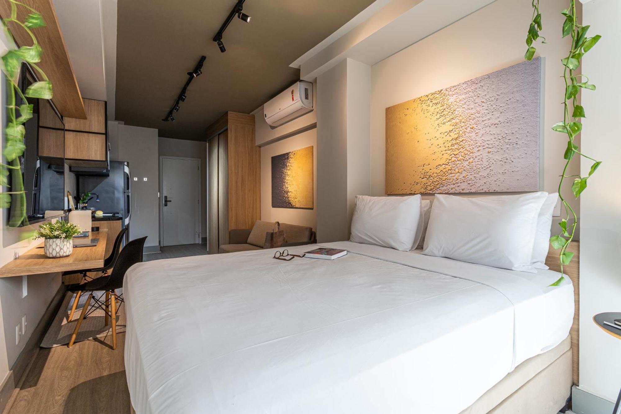 Predio Residencial Moderno Proximo Ao Parque Do Ibirapuera - Next Vila Nova เซาเปาโล ห้อง รูปภาพ