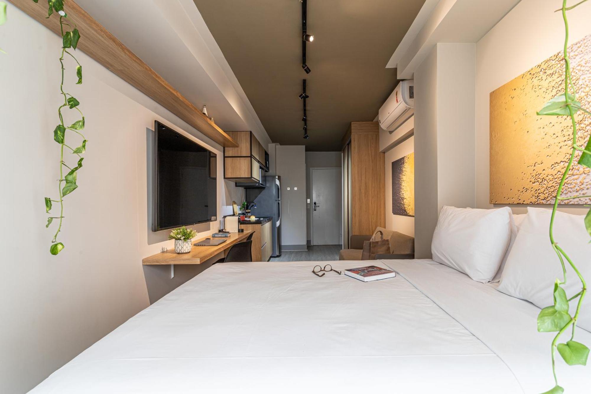 Predio Residencial Moderno Proximo Ao Parque Do Ibirapuera - Next Vila Nova เซาเปาโล ห้อง รูปภาพ