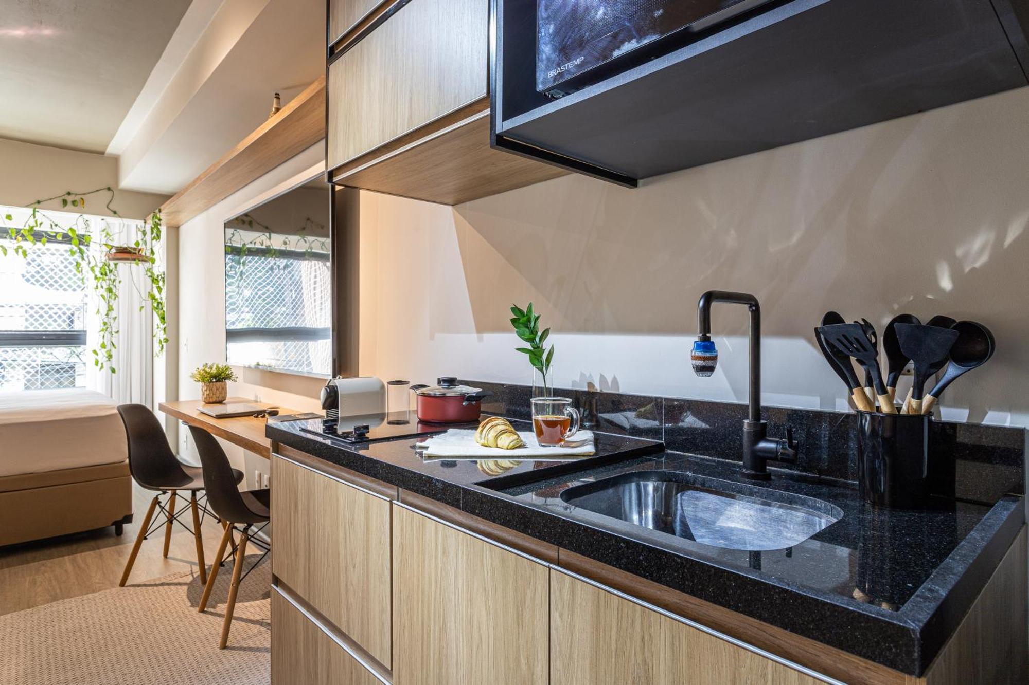 Predio Residencial Moderno Proximo Ao Parque Do Ibirapuera - Next Vila Nova เซาเปาโล ห้อง รูปภาพ